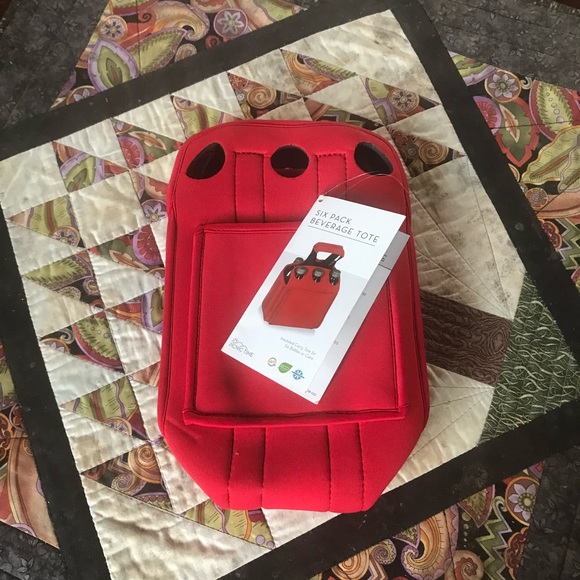 Picnic Time Six Pack Beverage Tote - Picture 3 of 10